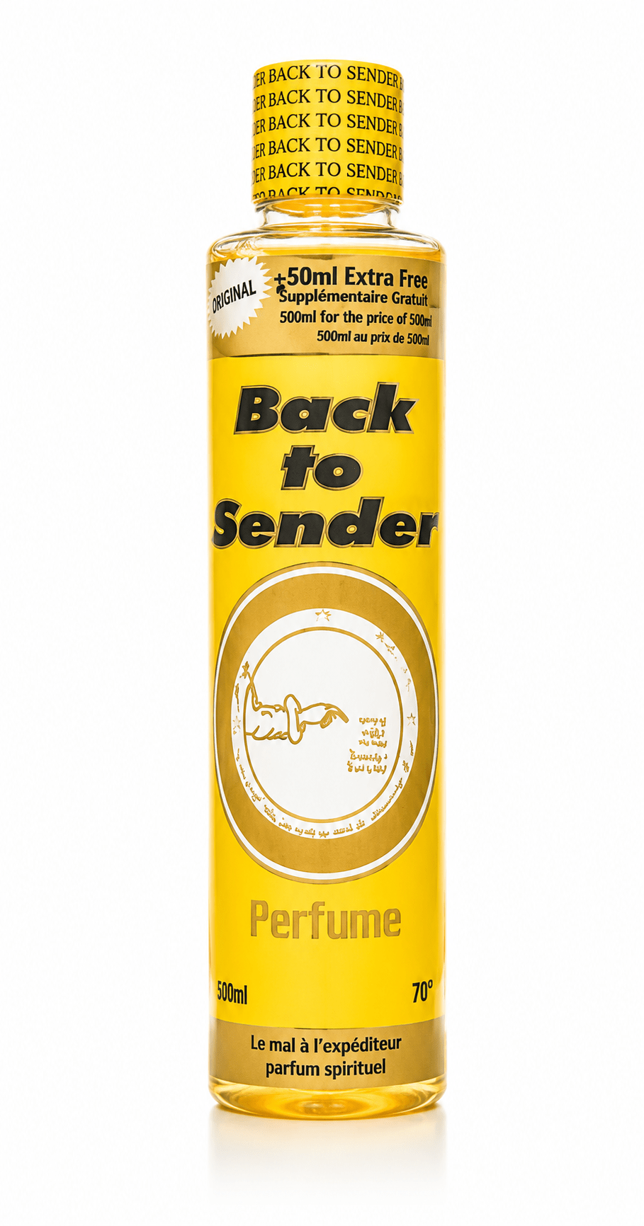 Back to Sender Spiritual Perfume | Long-Lasting Reversing Protection Fragrance | 500ml, 250ml & 150ml - Perfume - Cherubim Aura