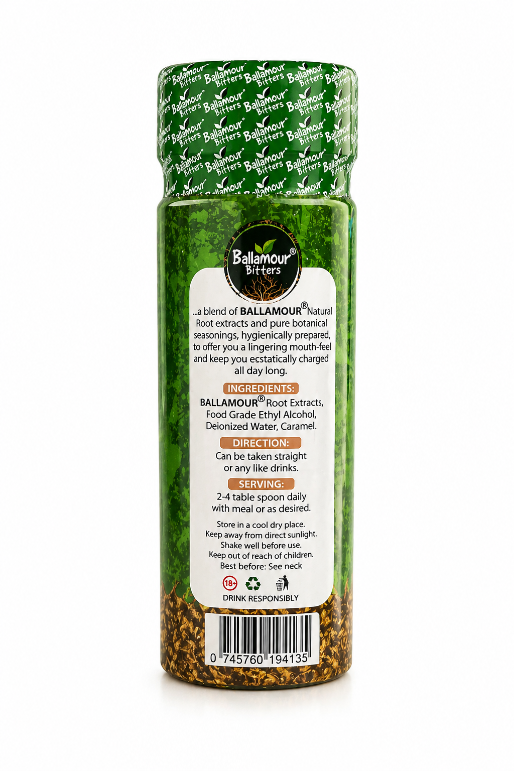 Ballamour Bitters - Traditional Herbal Vitality & Digestive Wellness Drink