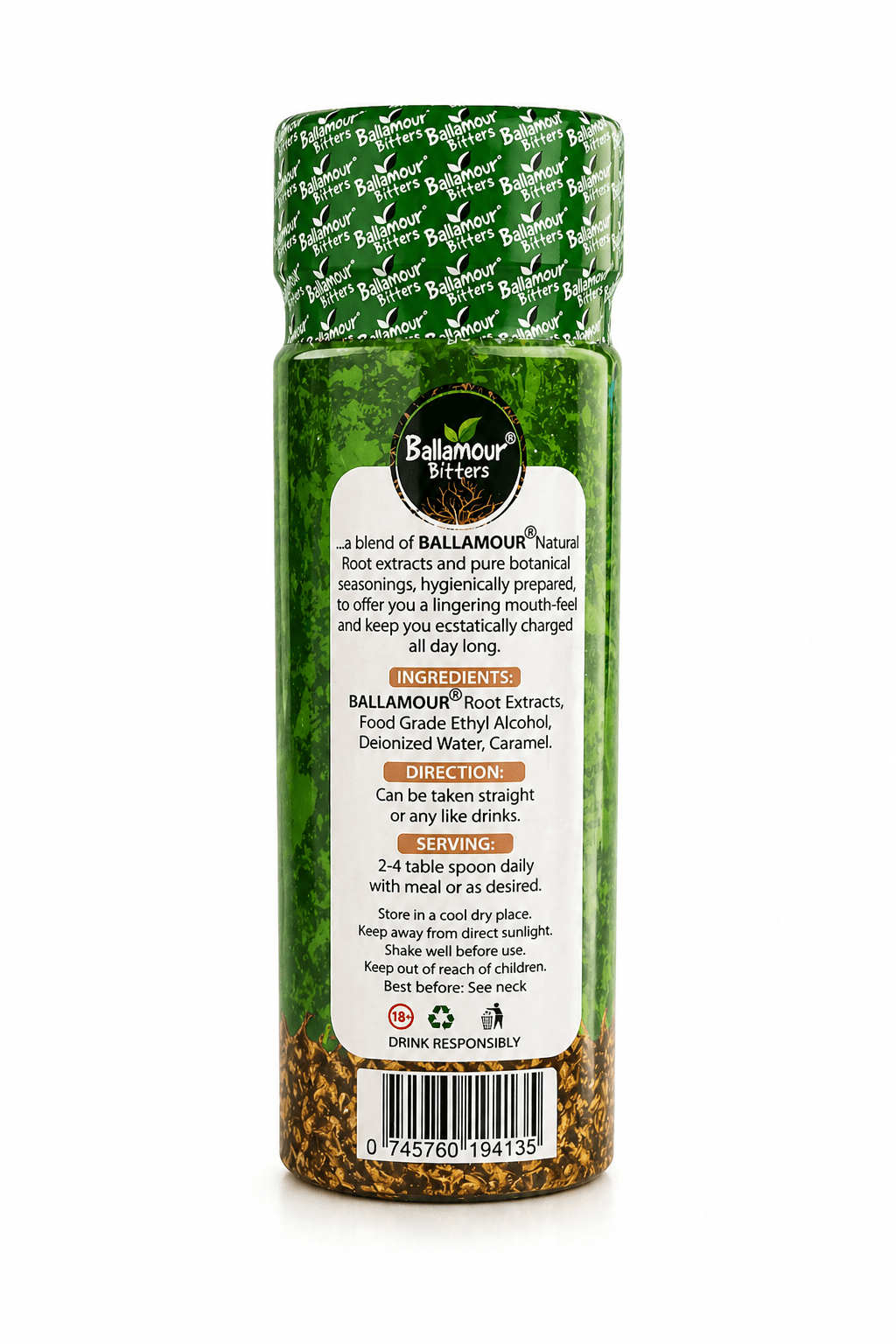 Ballamour Bitters - Traditional Herbal Vitality & Digestive Wellness Drink - herb - Cherubim Aura