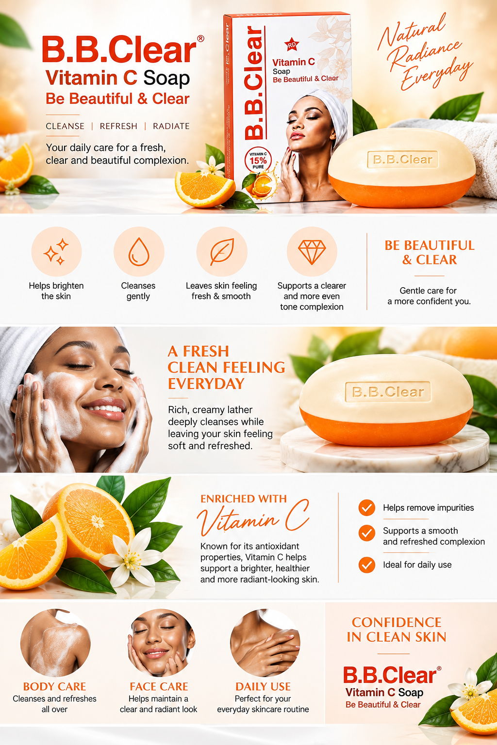 A promotional infographic for B.B.
