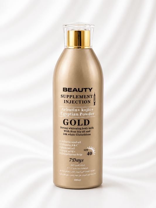 Beauty Supplement Injection Body Milk | Vitamin C SPF 50 & Gold Arbutin + Kojic Acid | Face & Body Lotion | 400ml - Body Lotion - Cherubim Aura