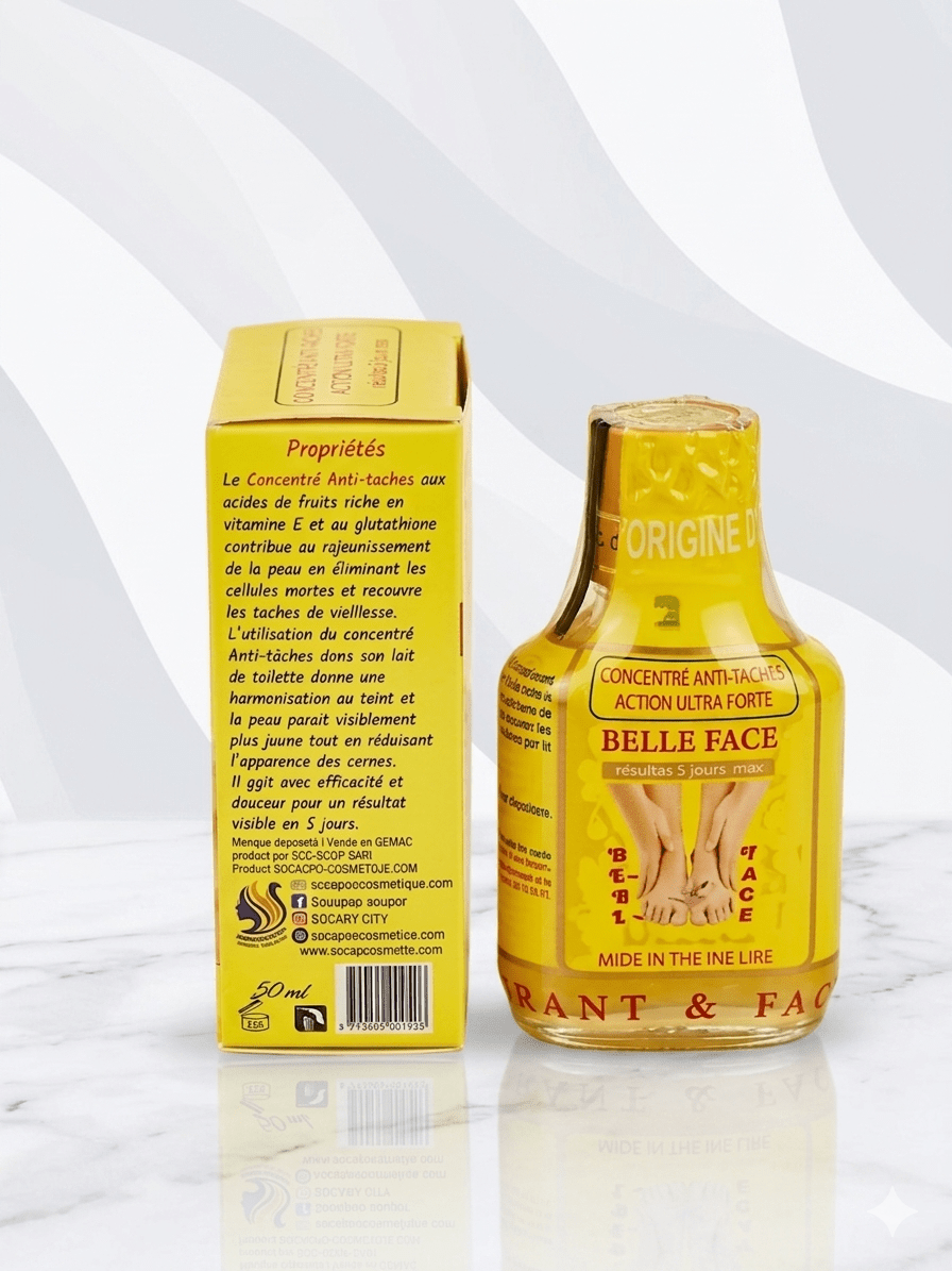Belle Face Fruit Acid Concentrate | Anti-Dark Spot Brightening Treatment | Intensive Skin Care Serum | 50ml - Skincare - Cherubim Aura