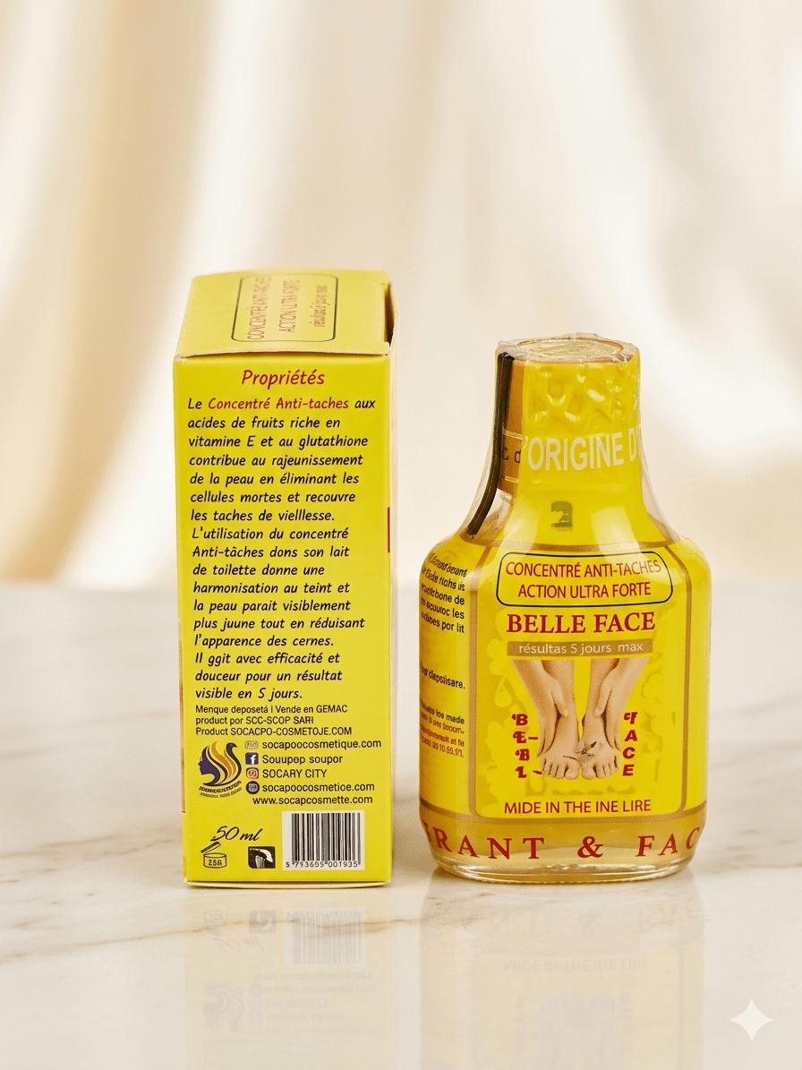 Belle Face Fruit Acid Concentrate | Anti-Dark Spot Brightening Treatment | Intensive Skin Care Serum | 50ml - Skincare - Cherubim Aura