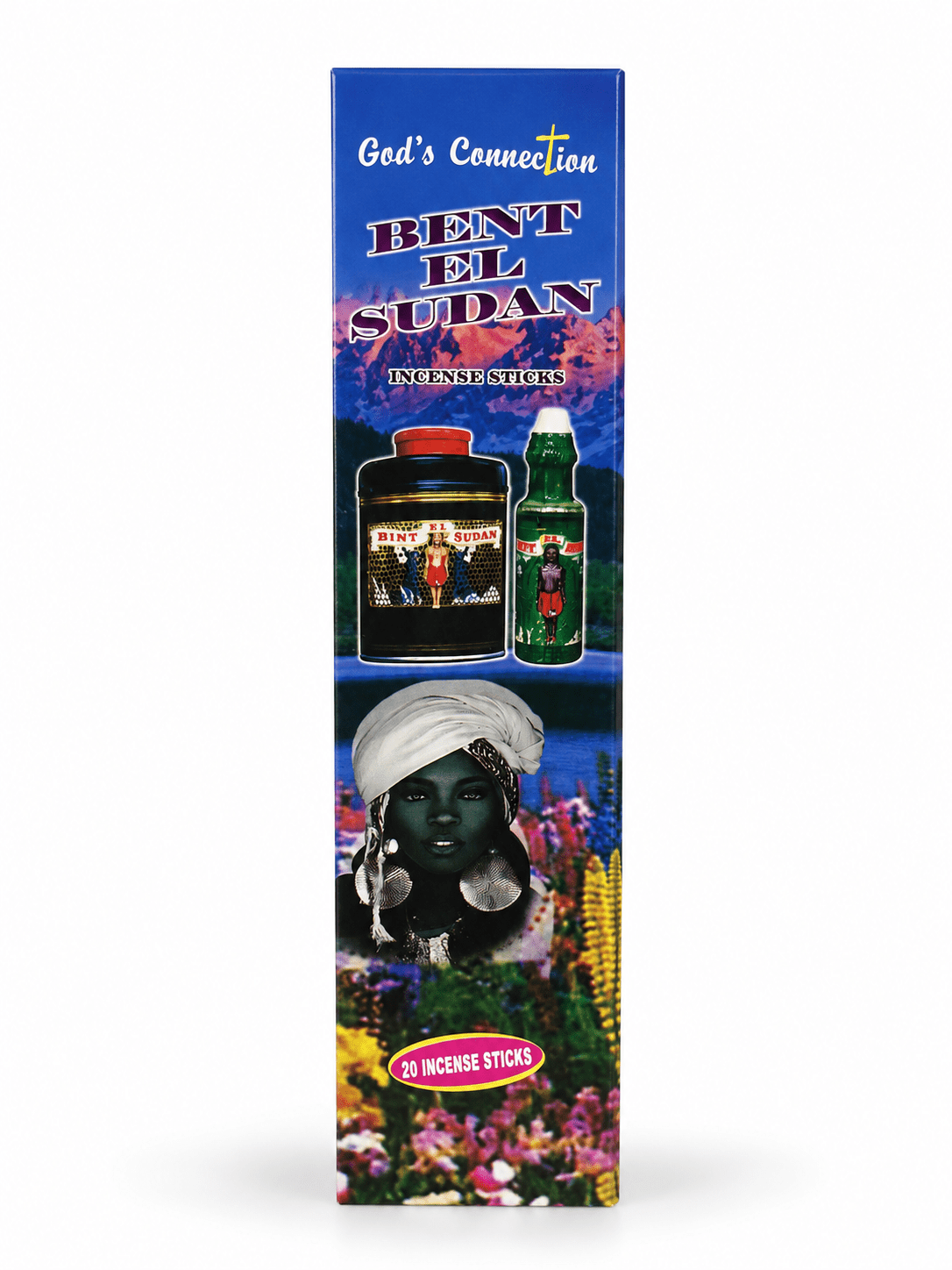 Bent El Sudan Incense Sticks (20 Sticks) – Spiritual Home Fragrance & Prayer Incense. - Incense - Cherubim Aura