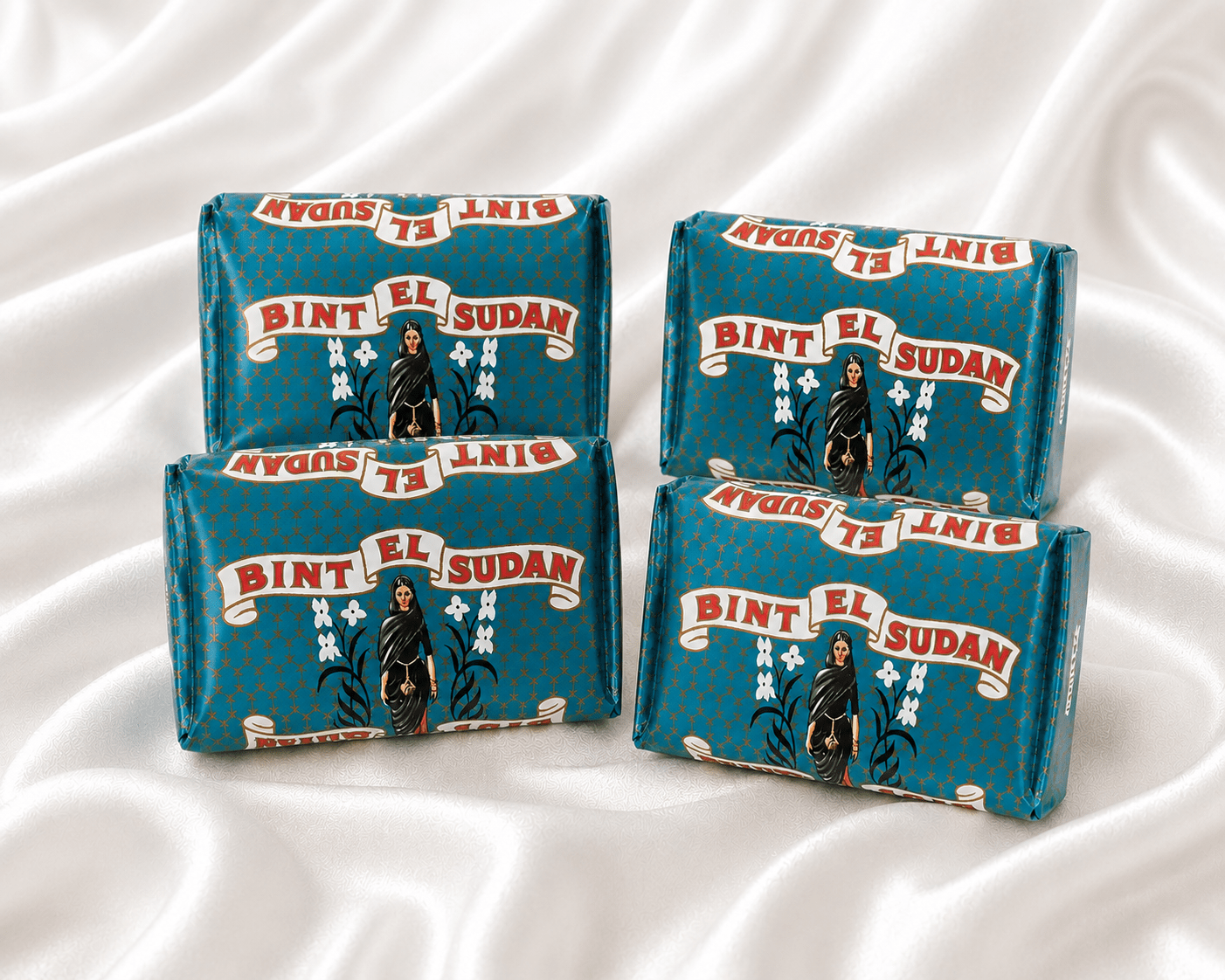Bint El Sudan Traditional Perfumed Soap – Classic Fragranced Cleansing Bath & Body Soap Bar - Spiritual Soap - Cherubim Aura