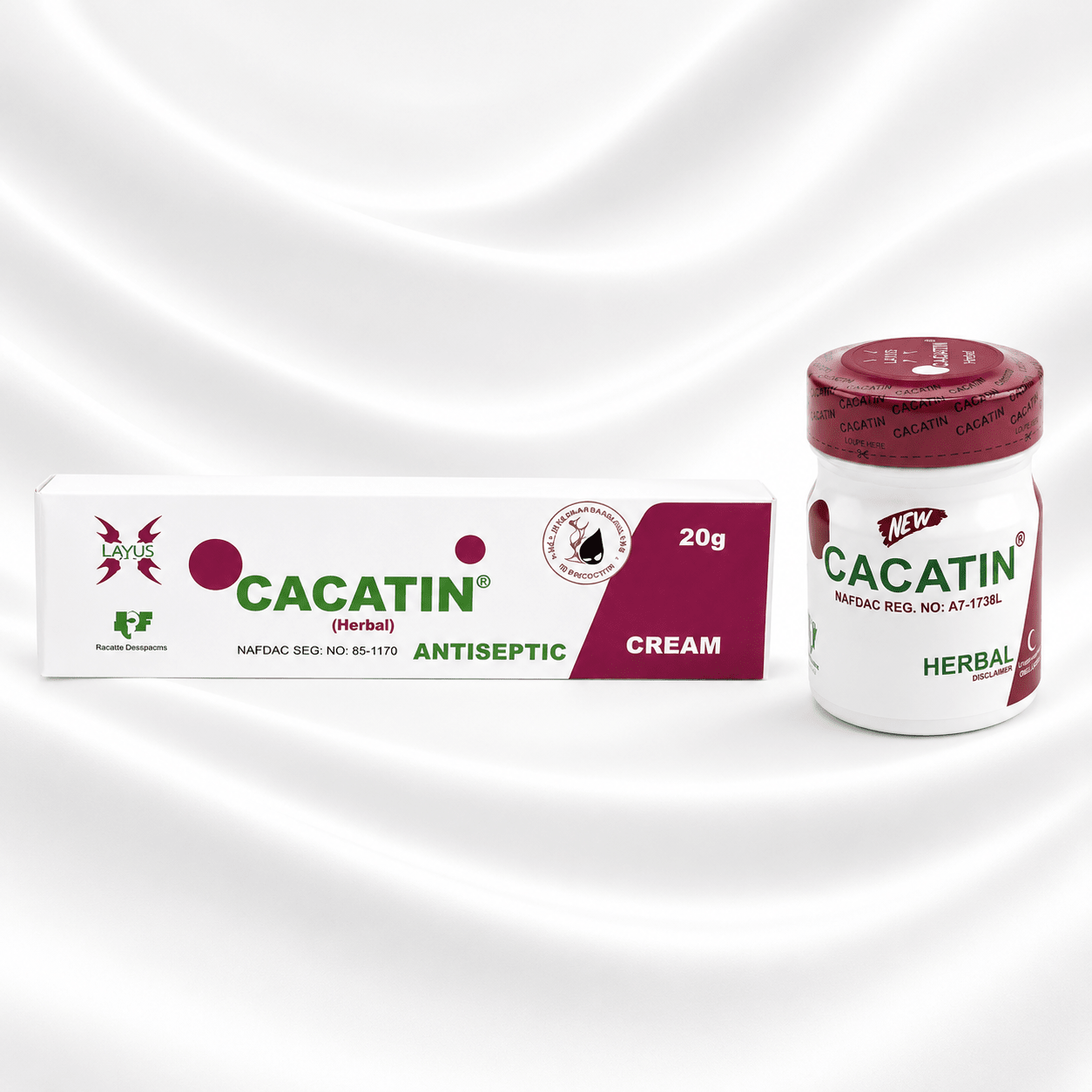 CACATIN Herbal Antiseptic Cream | Multi-Purpose Herbal Skin Care Cream | 20g - Antiseptic Cream - Cherubim Aura