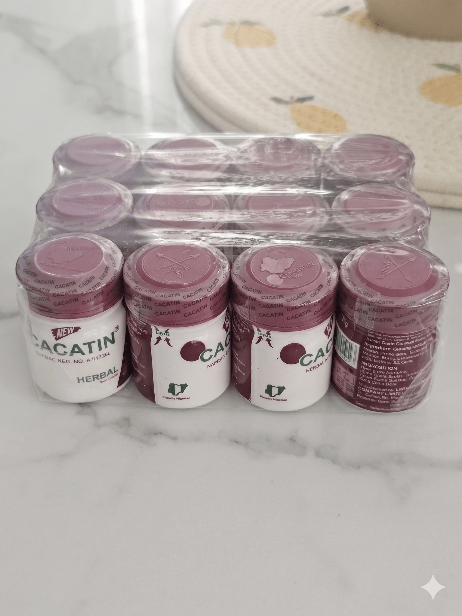 CACATIN Herbal Antiseptic Cream | Multi-Purpose Herbal Skin Care Cream | 20g - Antiseptic Cream - Cherubim Aura