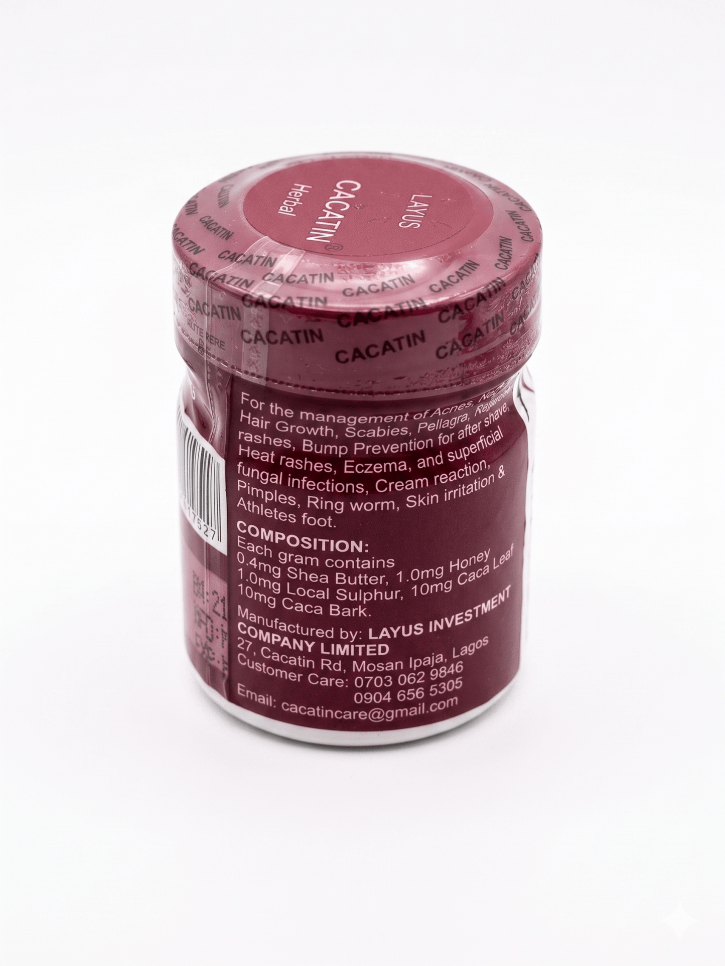 CACATIN Herbal Antiseptic Cream | Multi-Purpose Herbal Skin Care Cream | 20g - Antiseptic Cream - Cherubim Aura