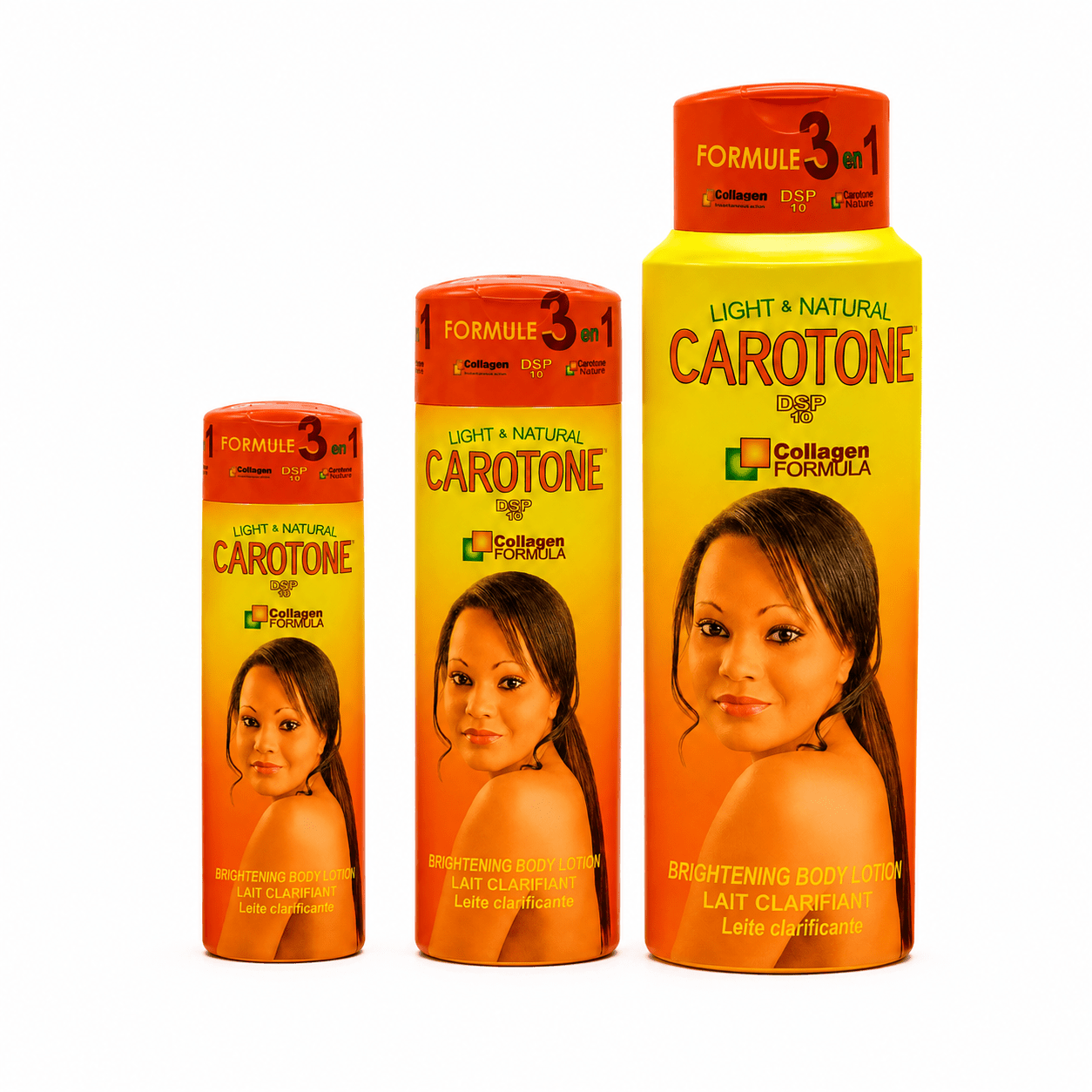 Carotone Light & Natural Brightening Body Lotion – Collagen Formula DSP10 – 3 Size Variants - Skincare - Cherubim Aura