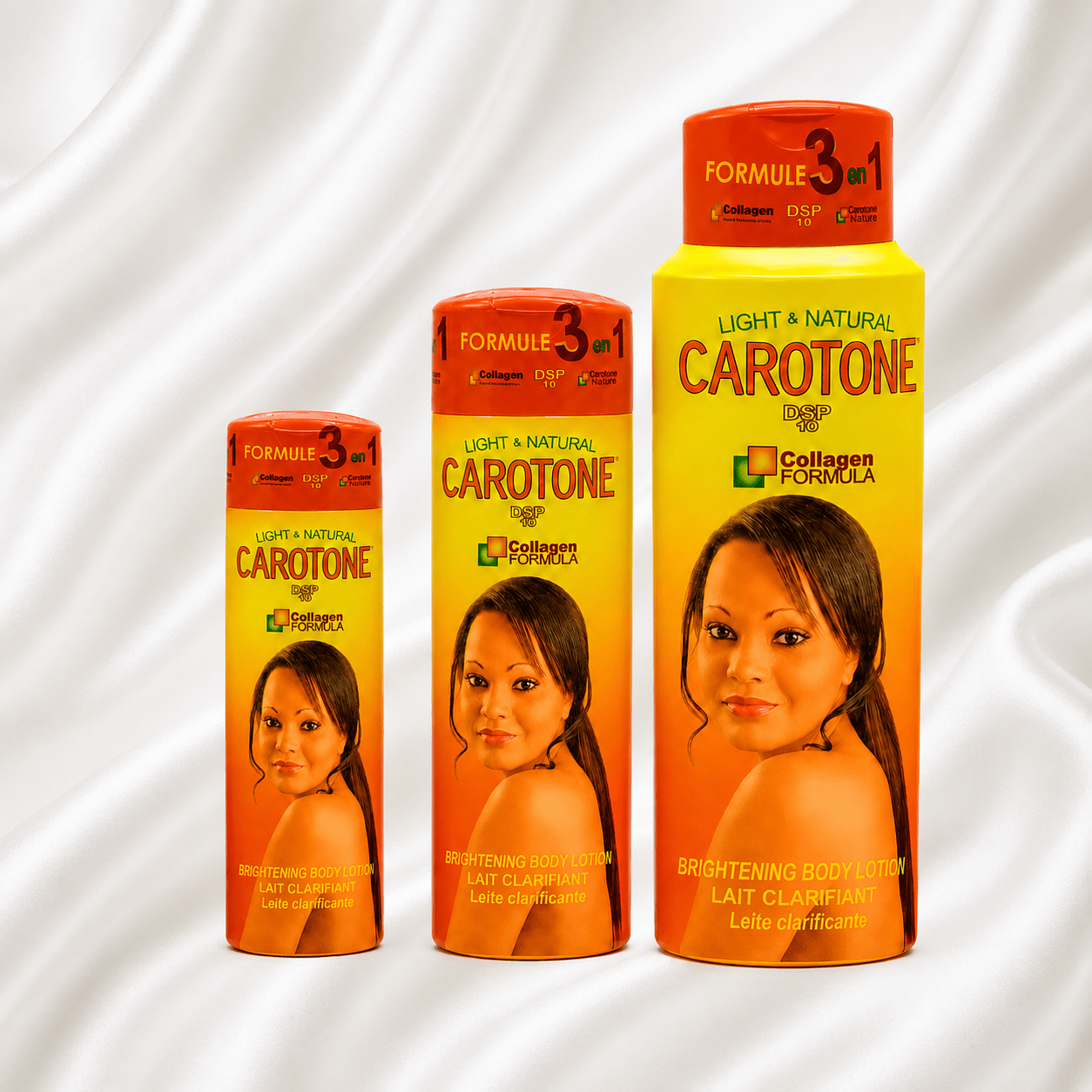Carotone Light & Natural Brightening Body Lotion – Collagen Formula DSP10 – 3 Size Variants - Skincare - Cherubim Aura