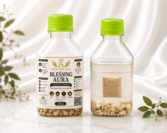 Cherubim Aura Blessing Automatic Blessings Fortified Spiritual Oil – 120ml - Spiritual Oil - Cherubim Aura