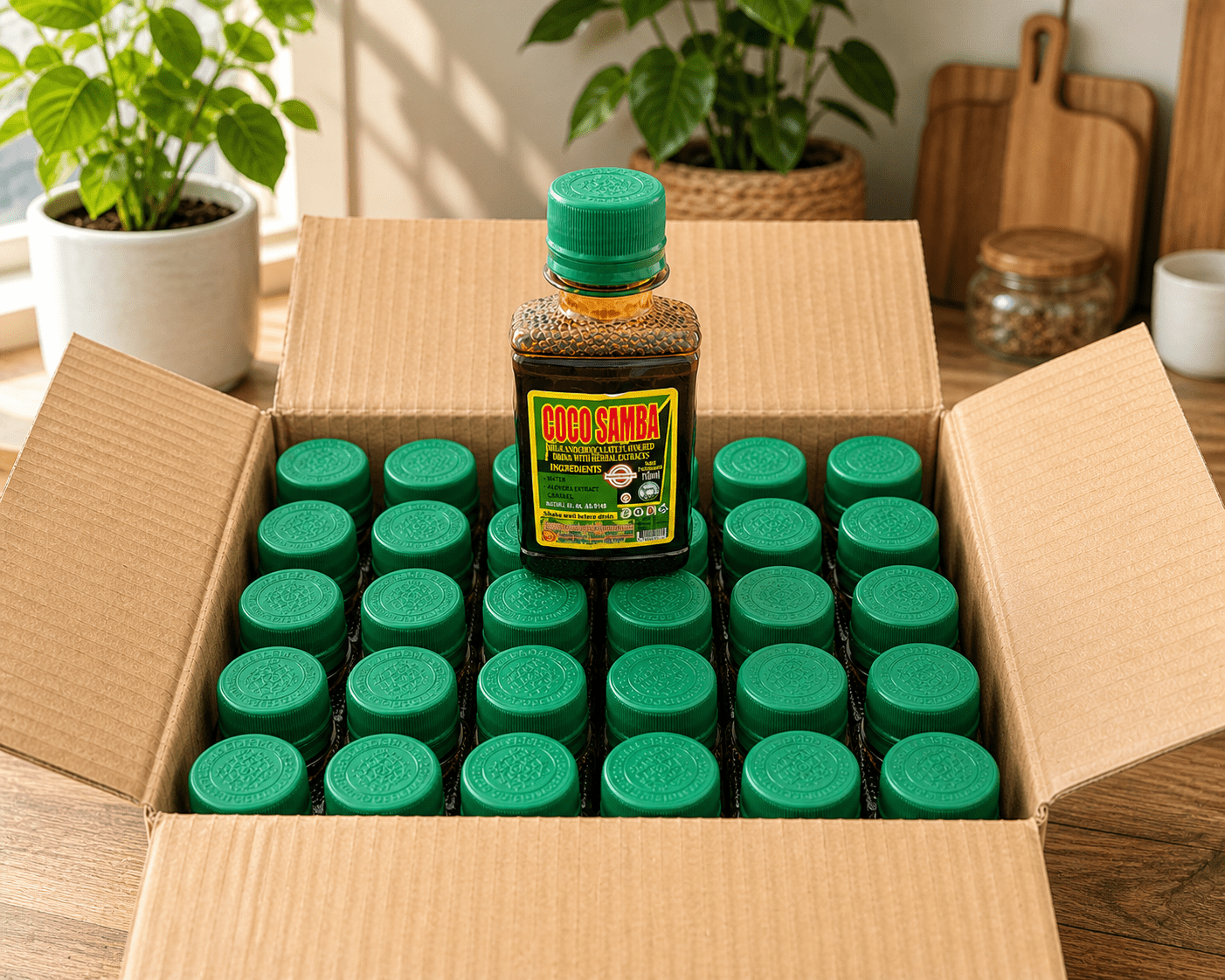 Coco Samba: Herbal Energy & Performance Tonic 100ml - herb - Cherubim Aura