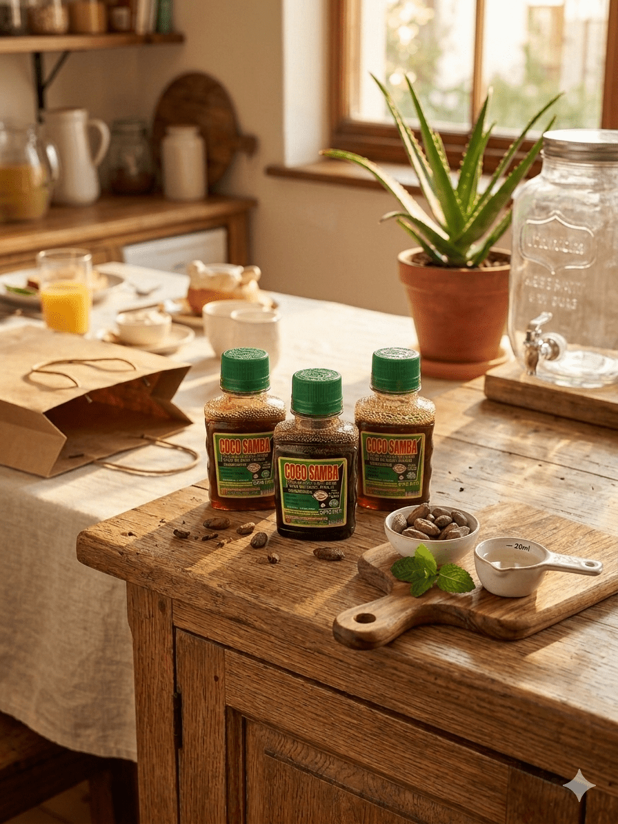Coco Samba: Herbal Energy & Performance Tonic 100ml - herb - Cherubim Aura