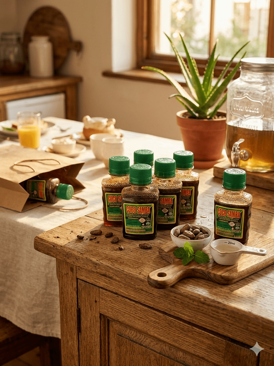 Coco Samba: Herbal Energy & Performance Tonic 100ml - herb - Cherubim Aura