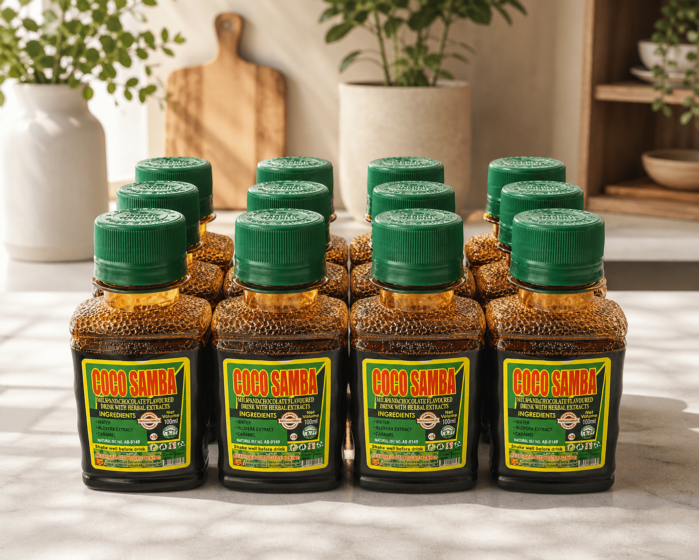 Coco Samba: Herbal Energy & Performance Tonic 100ml - herb - Cherubim Aura