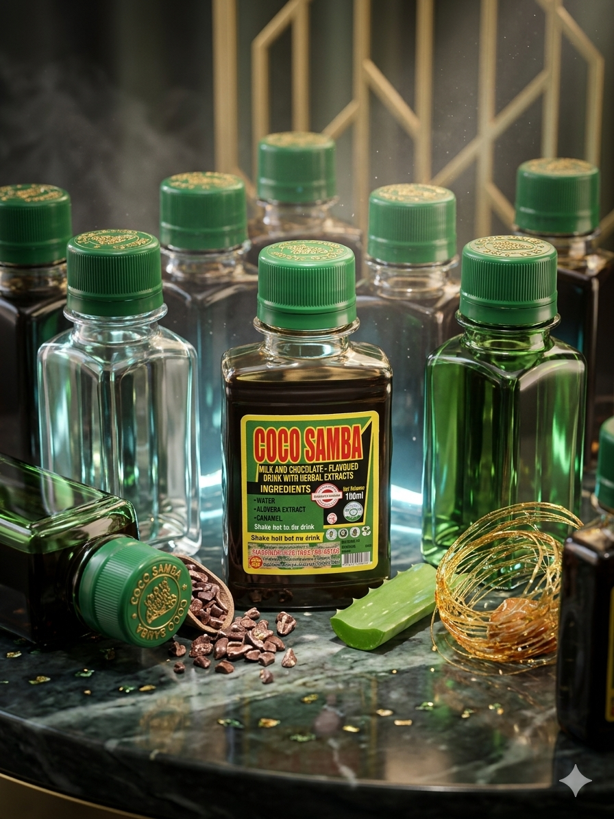 Coco Samba: Herbal Energy & Performance Tonic 100ml - herb - Cherubim Aura