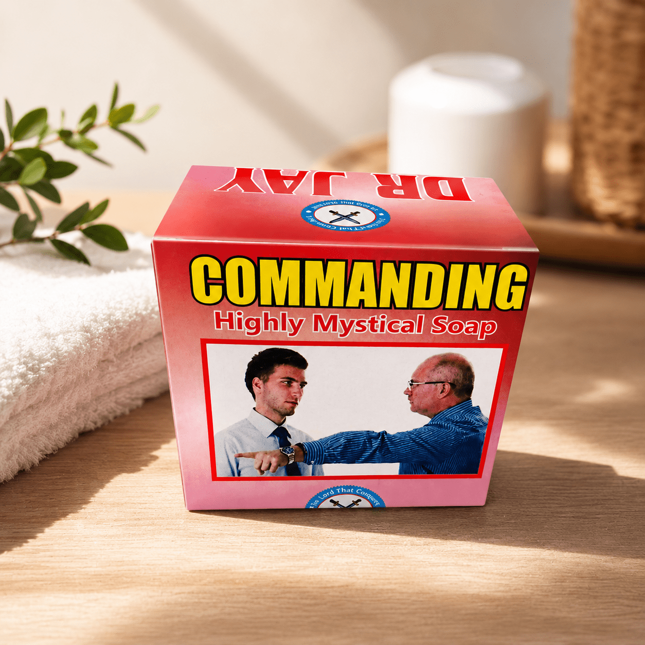 Commanding Highly Mystical Spiritual Soap – Traditional Ritual Bath Soap for Confidence, Authority & Personal Intention - Spiritual Soap - Cherubim Aura