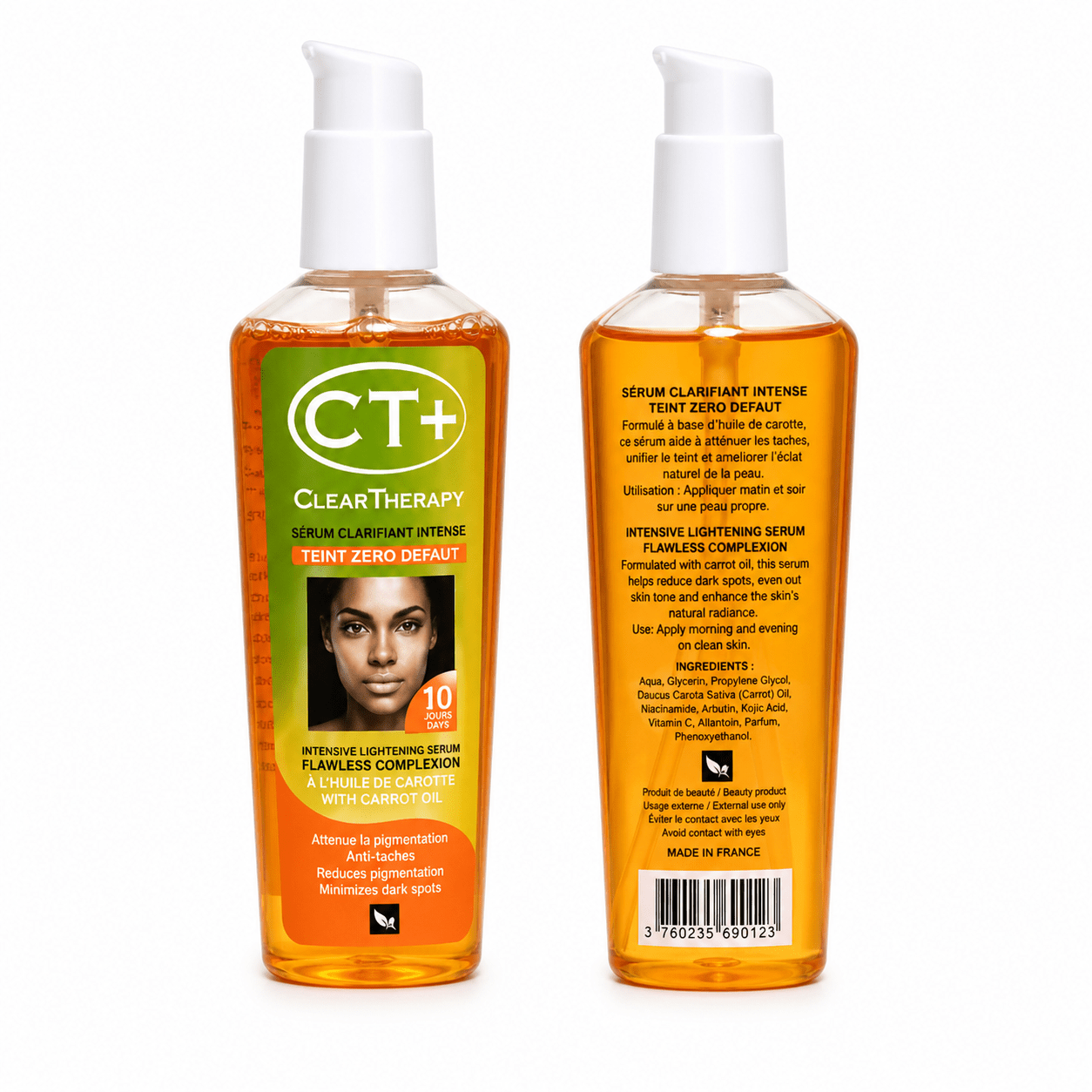 CT+ Clear Therapy Flawless Complexion Kit – Carrot Oil Skincare Set - Skincare - Cherubim Aura
