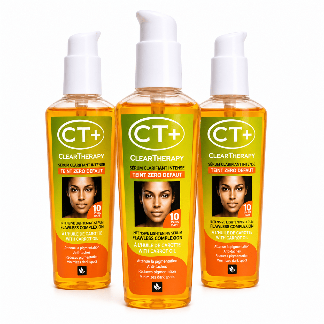 CT+ Clear Therapy Flawless Complexion Kit – Carrot Oil Skincare Set - Skincare - Cherubim Aura