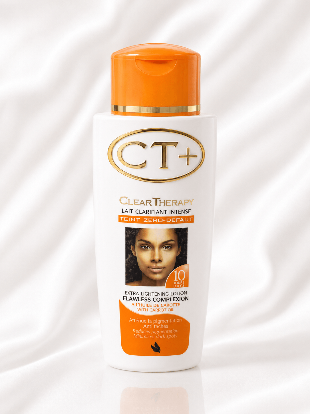 CT+ Clear Therapy Intense Clarifying Lotion with Carrot Oil | Extra Lightening Body Lotion | Flawless Complexion | 250ml - Body Lotion - Cherubim Aura