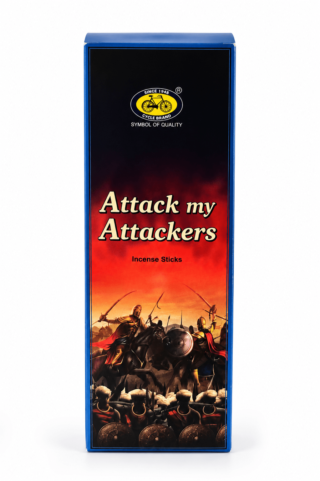 Cycle Brand Attack My Attackers Premium Incense Sticks | 20 Slow-Burning Aromatic Incense for Prayer, Meditation & Home Fragrance - Incense - Cherubim Aura