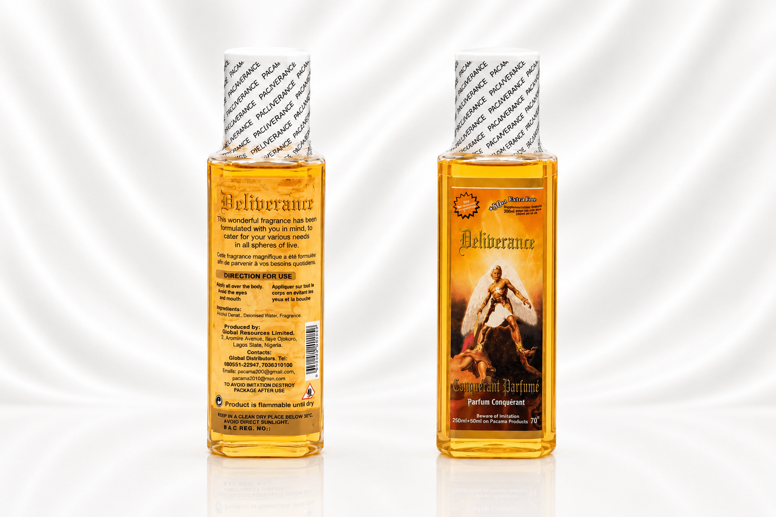 Deliverance Spiritual Perfume | Long-Lasting Unisex Cologne for Victory & Protection| 300ml - Perfume - Cherubim Aura