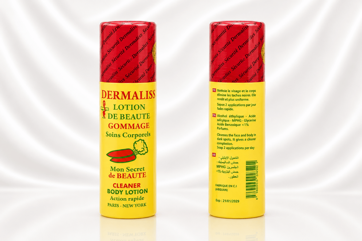 Dermaliss Beauty Lotion Gommage Cleaner Body Lotion | Exfoliating & Brightening Body Lotion | 125ml - Body Lotion - Cherubim Aura