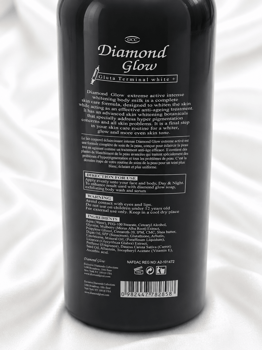 Diamond Glow Whitening Body Milk 500ml – Brightening & Moisturising Body Lotion – 4 Variants - Skincare - Cherubim Aura