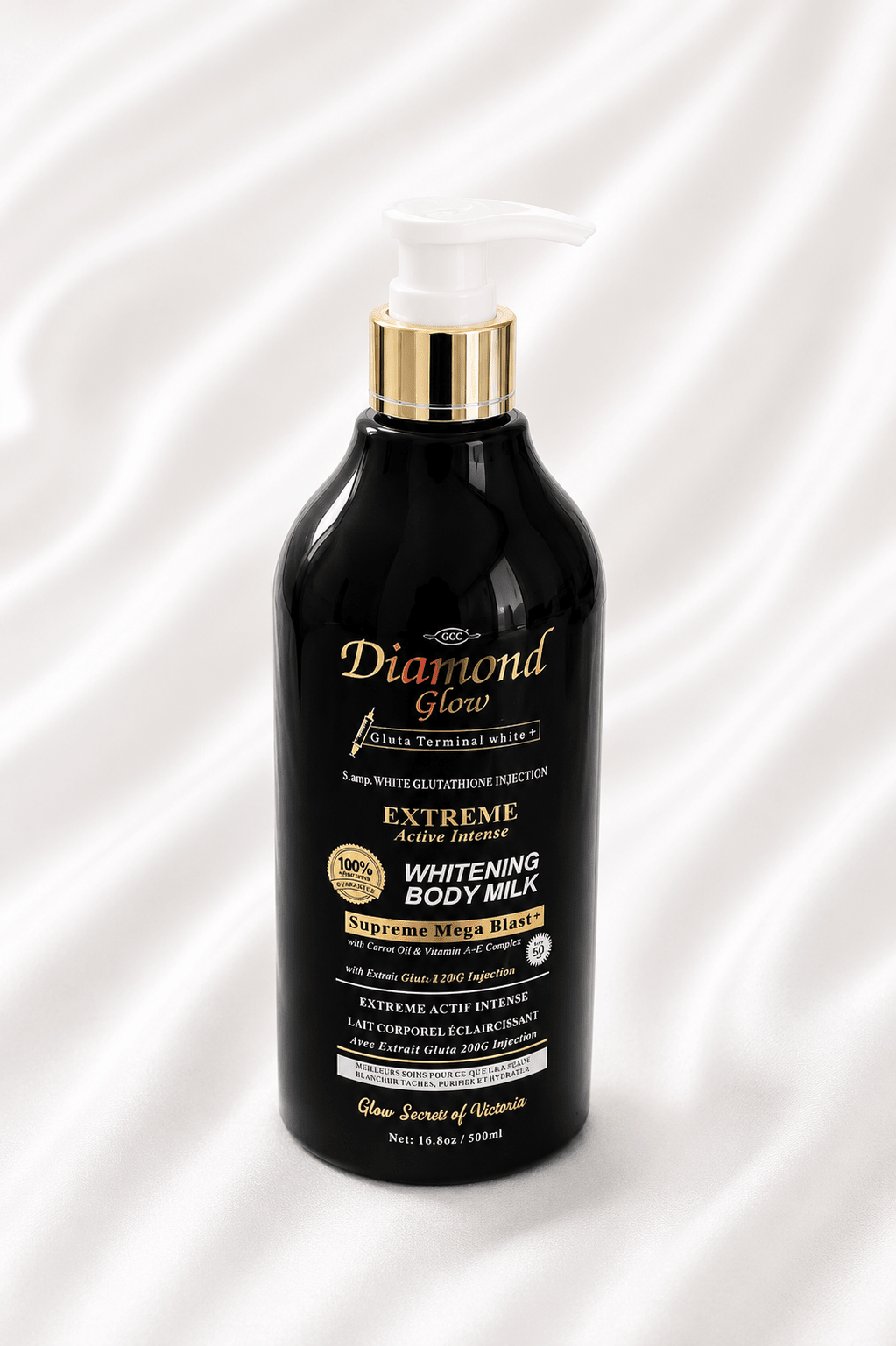 Diamond Glow Whitening Body Milk 500ml – Brightening & Moisturising Body Lotion – 4 Variants - Skincare - Cherubim Aura