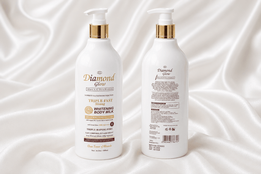 Diamond Glow Whitening Body Milk 500ml – Brightening & Moisturising Body Lotion – 4 Variants - Skincare - Cherubim Aura