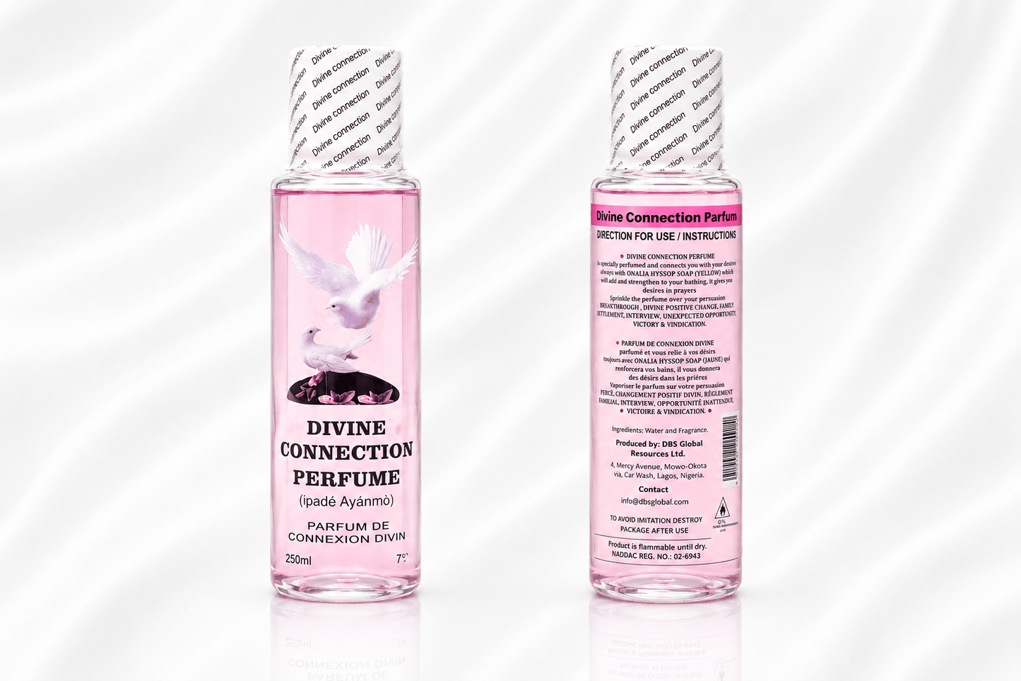 Divine Connection Perfume (Ìpàdé Ayànmọ̀) | Premium Eau de Cologne | Long-Lasting Unisex Fragrance | 250ml - Perfume - Cherubim Aura