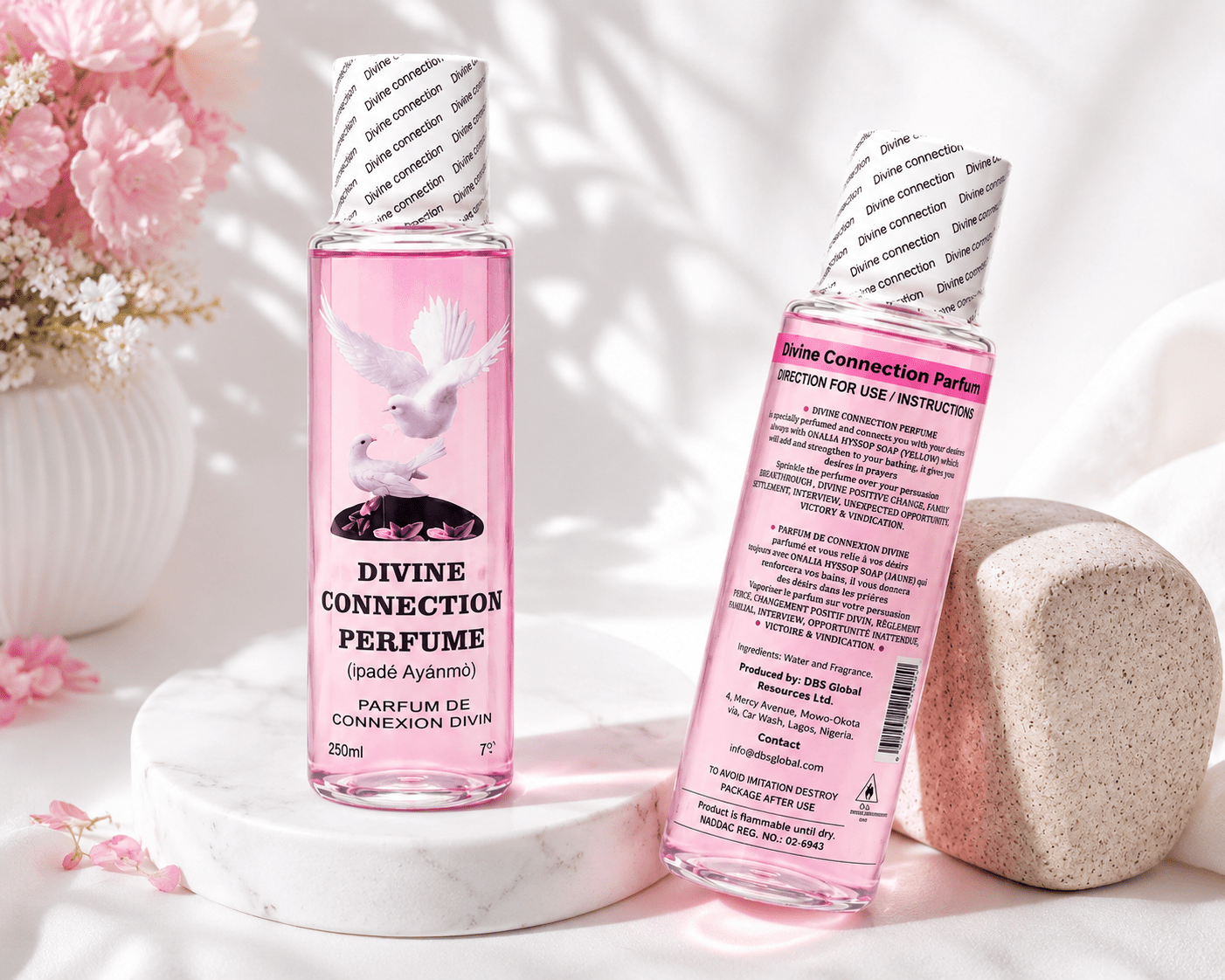 Divine Connection Perfume (Ìpàdé Ayànmọ̀) | Premium Eau de Cologne | Long-Lasting Unisex Fragrance | 250ml - Perfume - Cherubim Aura