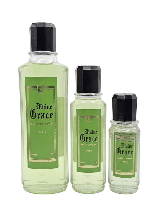 Divine Grace Eau de Cologne | Premium Long-Lasting Refreshing Fragrance | 500ml, 250ml & 150ml - Perfume - Cherubim Aura