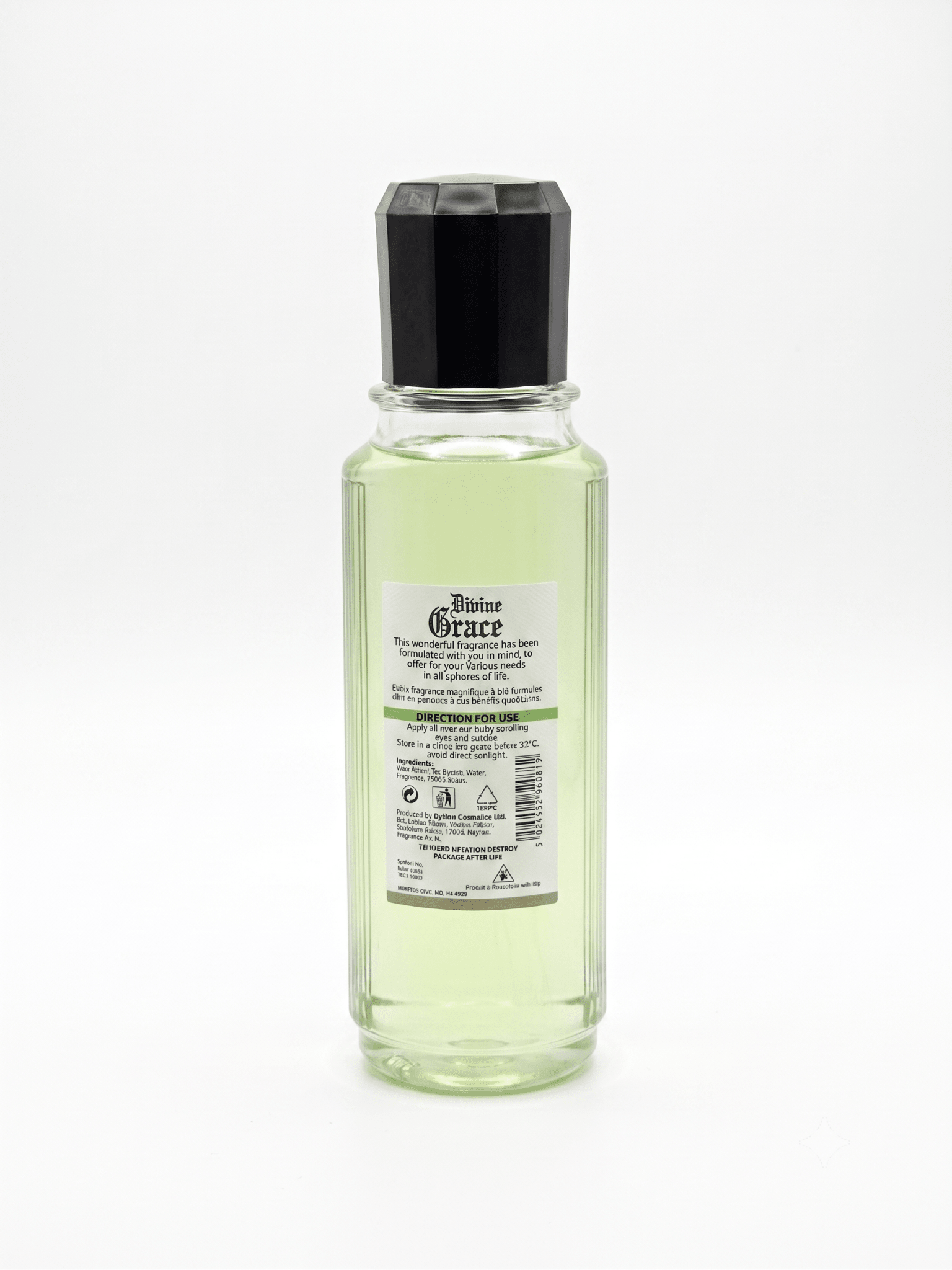 Divine Grace Eau de Cologne | Premium Long-Lasting Refreshing Fragrance | 500ml, 250ml & 150ml - Perfume - Cherubim Aura