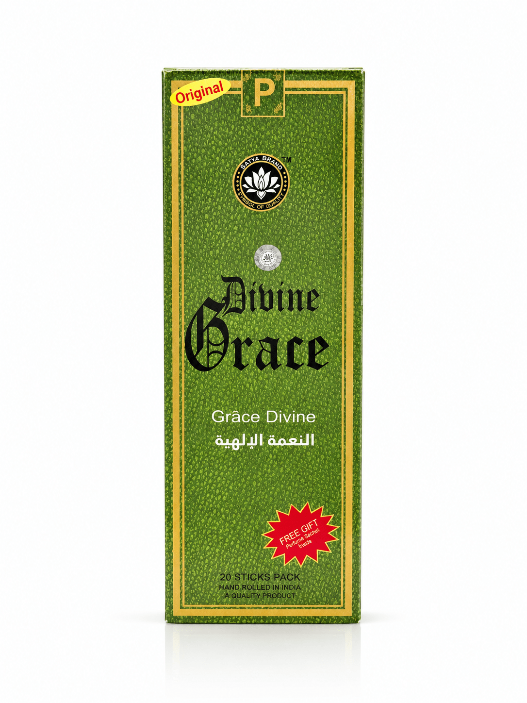 Divine Grace Premium Incense Sticks | 20 Slow-Burning Aromatic Incense for Prayer, Meditation & Home Fragrance - Incense - Cherubim Aura