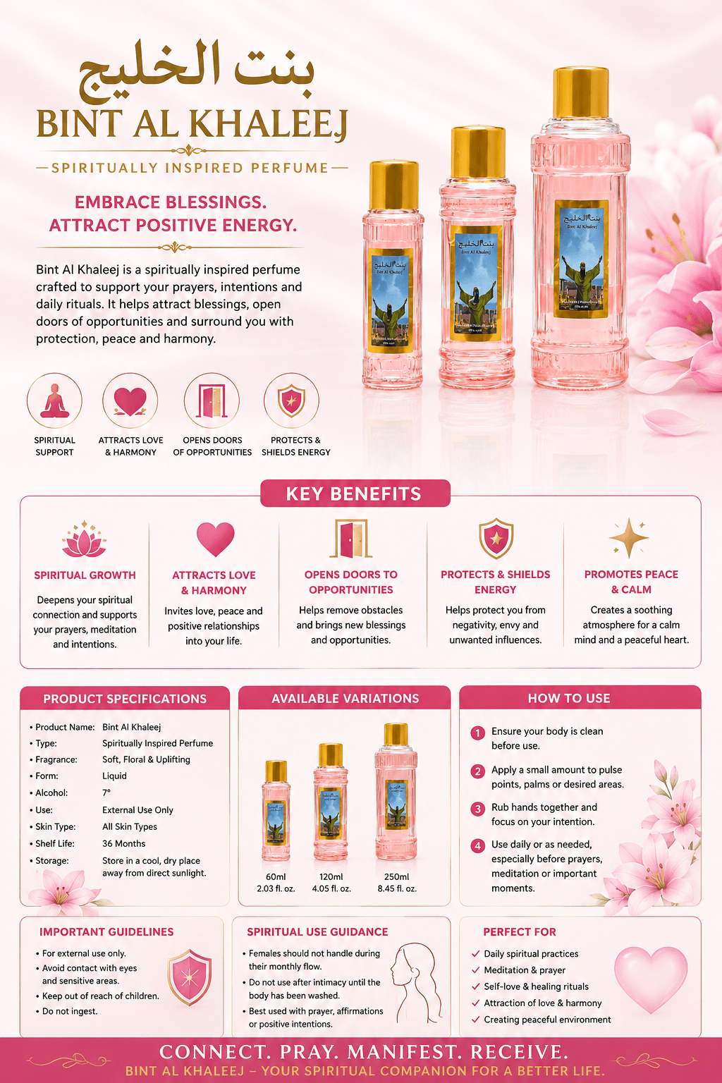 Divine Mercy (Aanu Oluwa) Spiritual Perfume | Premium Eau de Cologne | Long-Lasting Faith-Inspired Fragrance |1000ml, 500ml & 350ml - Perfume - Cherubim Aura
