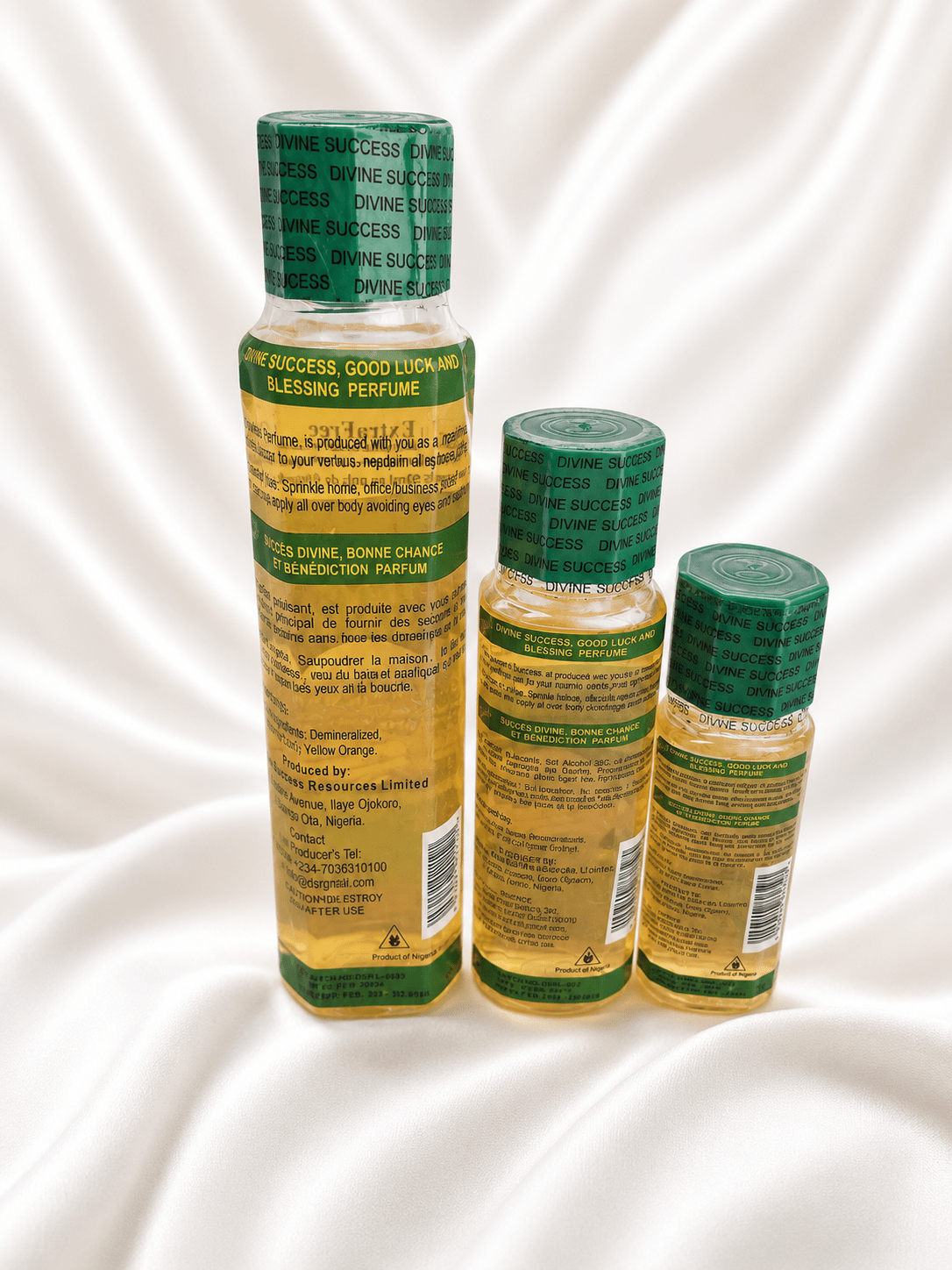 Divine Success Spiritual Perfume | Good Luck & Blessings Fragrance | Long-Lasting Cologne - Perfume - Cherubim Aura
