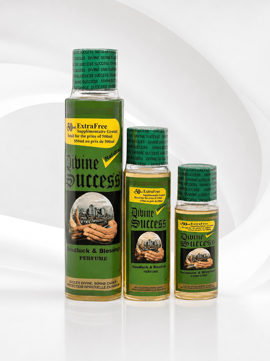 Divine Success Spiritual Perfume | Good Luck & Blessings Fragrance | Long-Lasting Cologne - Perfume - Cherubim Aura