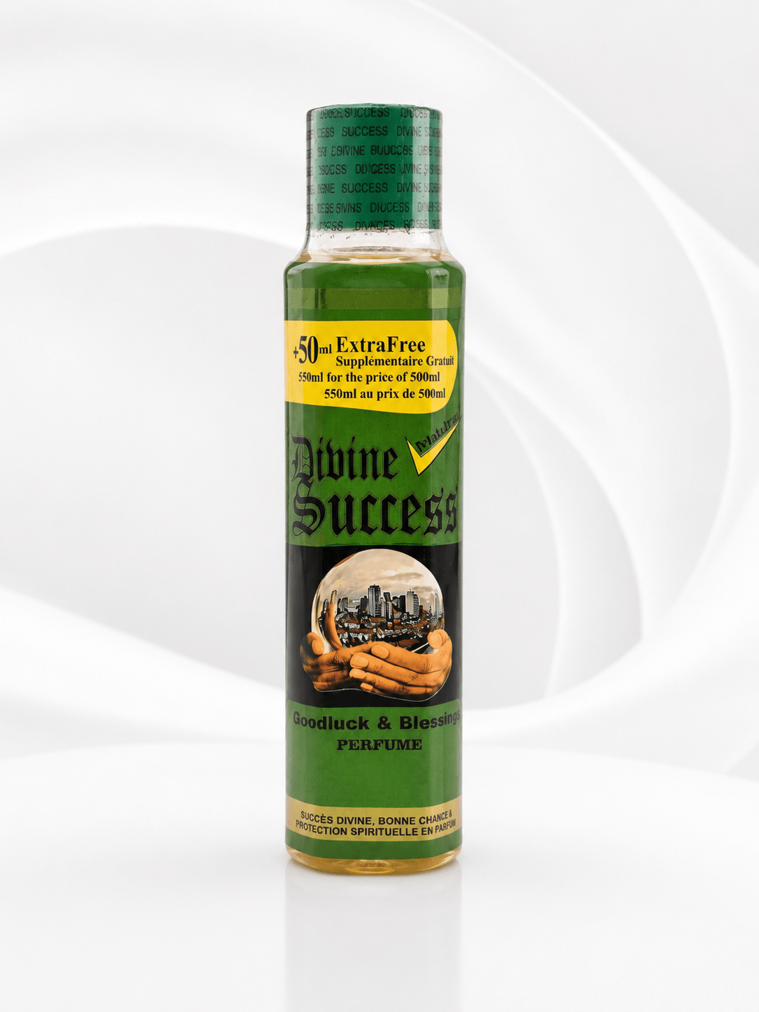 Divine Success Spiritual Perfume | Good Luck & Blessings Fragrance | Long-Lasting Cologne - Perfume - Cherubim Aura