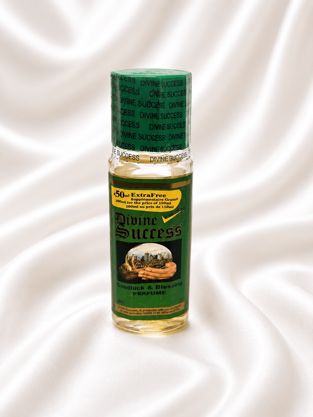 Divine Success Spiritual Perfume | Good Luck & Blessings Fragrance | Long-Lasting Cologne - Perfume - Cherubim Aura