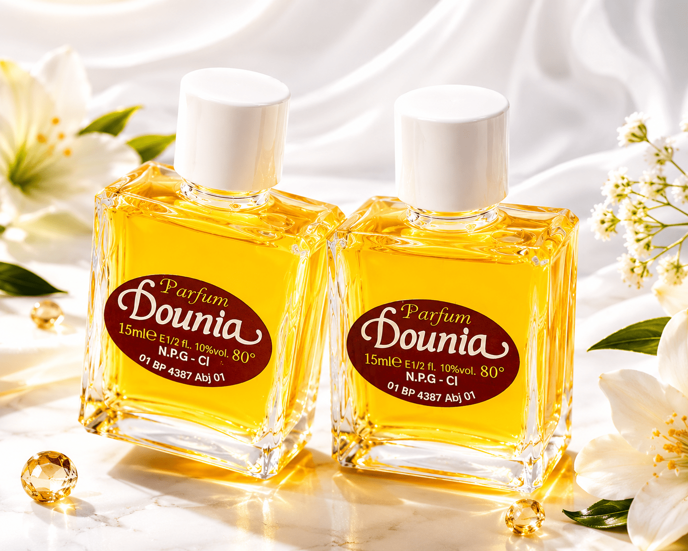 Dounia Spiritual Perfume Oil – Attraction, Favour & Personal Aura Perfume - Spiritual Oil - Cherubim Aura
