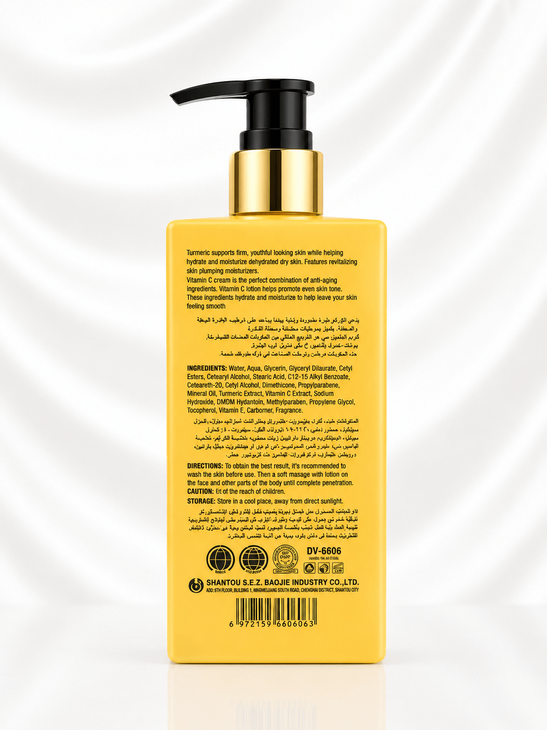 Dr. Davey Body Treatment Cream Bundle | Half Cast + Alpha Arbutin & Vitamin C + Turmeric | Brightening & Firming Body Cream | 500ml Each - Cream - Cherubim Aura