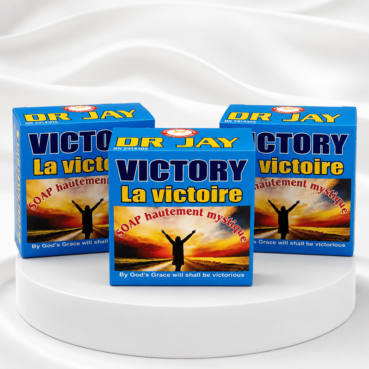 Dr Jay Victory Soap – Spiritual Cleansing Soap for Victory, Favour & Success - Spiritual Soap - Cherubim Aura