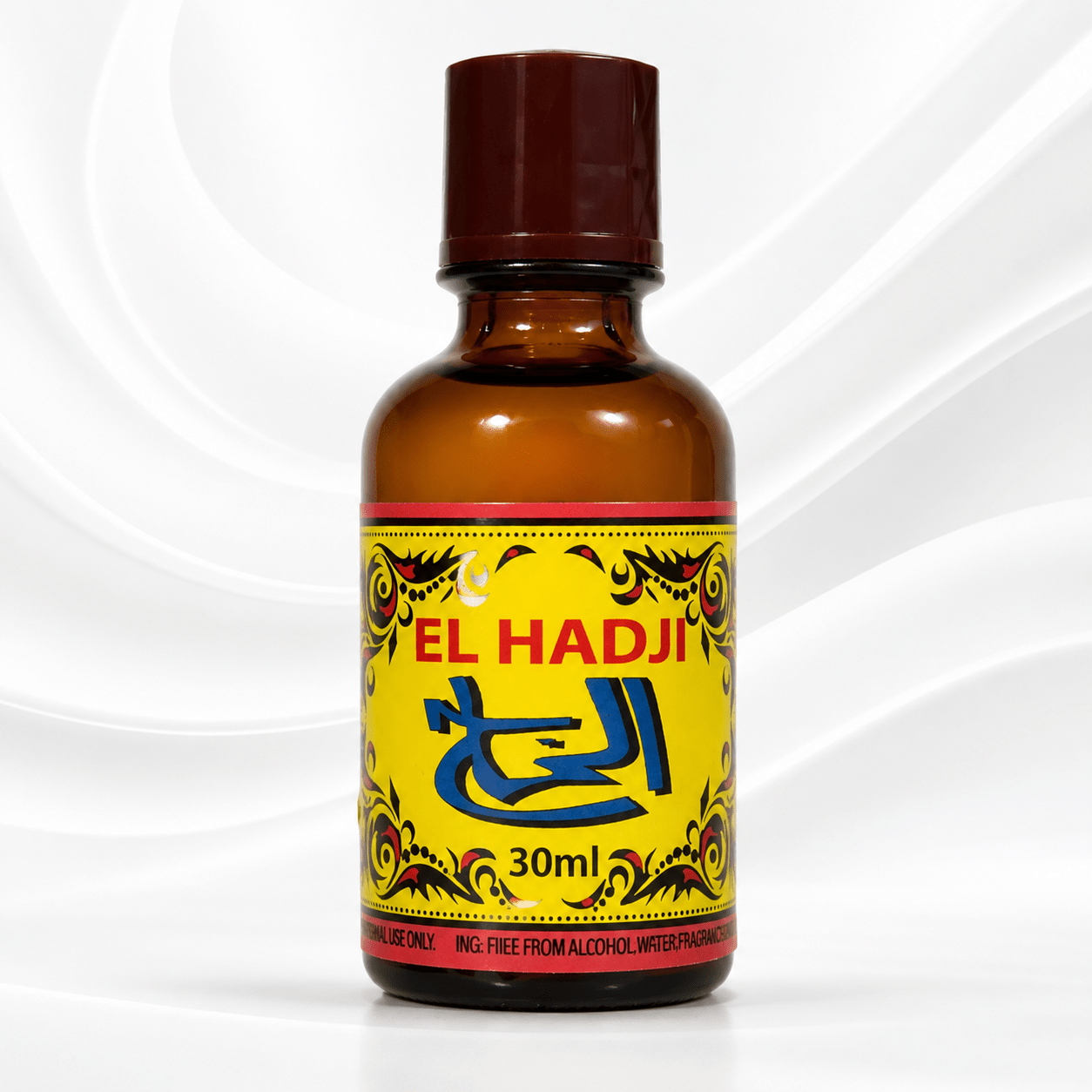 El Hadji Spiritual Oil Perfume 30ml – Alcohol-Free Concentrated Aura Perfume - Spiritual Oil - Cherubim Aura