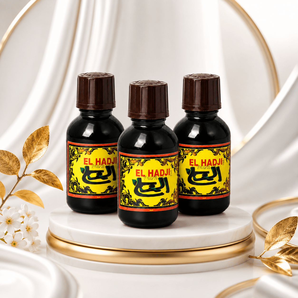 El Hadji Spiritual Oil Perfume 30ml – Alcohol-Free Concentrated Aura Perfume - Spiritual Oil - Cherubim Aura