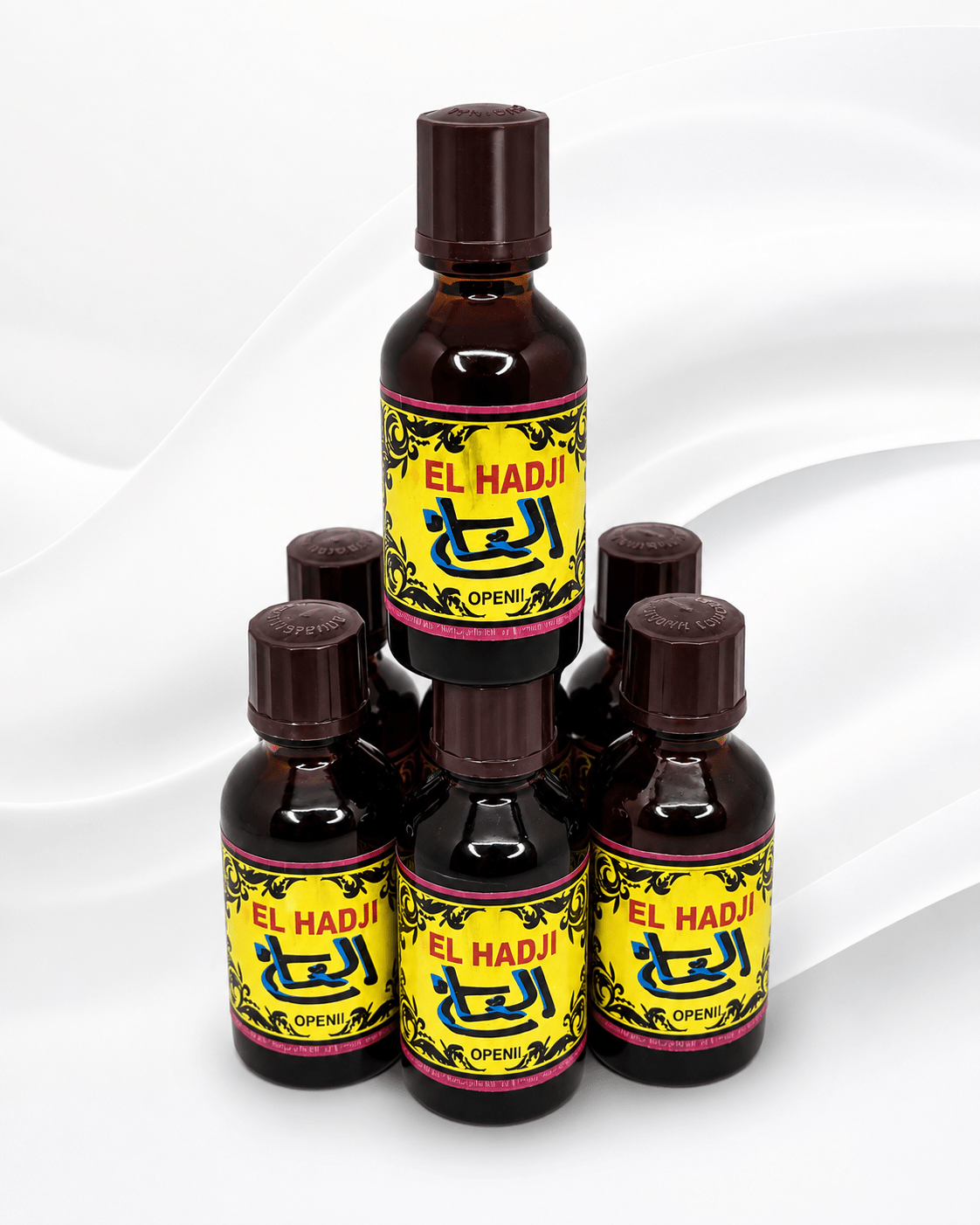 El Hadji Spiritual Oil Perfume 30ml – Alcohol-Free Concentrated Aura Perfume - Spiritual Oil - Cherubim Aura