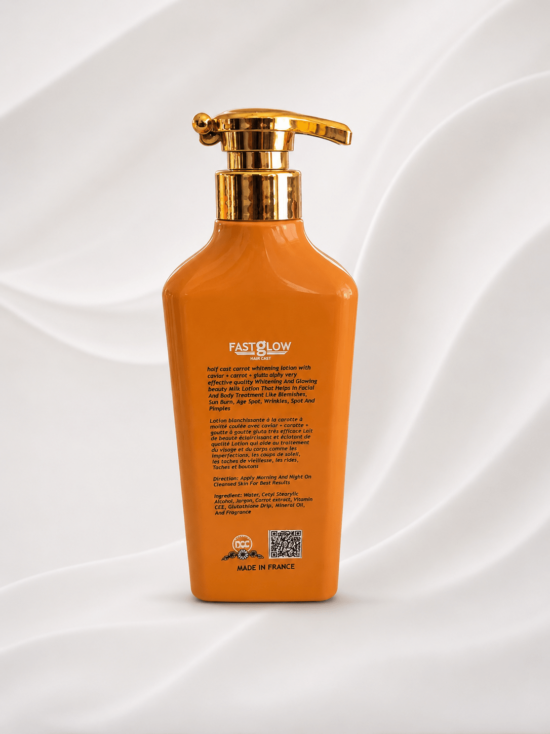FastGlow Body Milk Whitening Lotion Collection | 24K Gold, Vitamin C & Niacinamide, and Carrot Gluta Body Lotion | SPF50 | 500ml - Body Lotion - Cherubim Aura