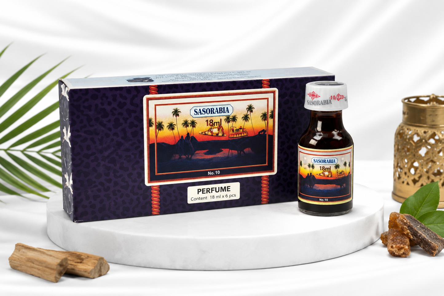 Sasorabia Oil 18ml – Authentic Spiritual Perfume Oil for Love, Attraction & Good Fortune