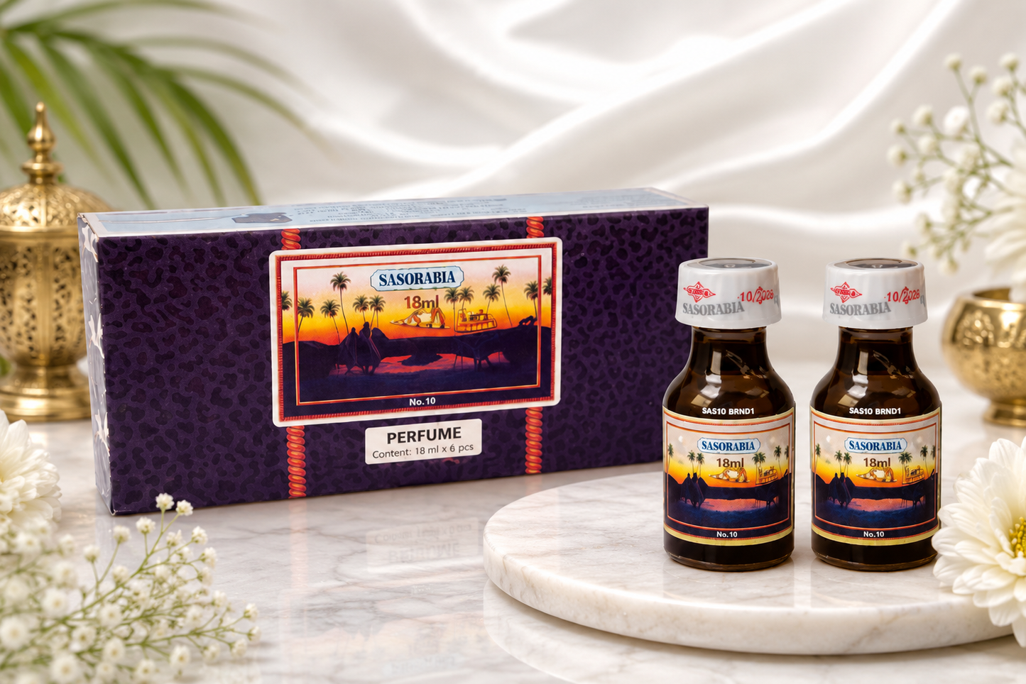 Sasorabia Oil 18ml – Authentic Spiritual Perfume Oil for Love, Attraction & Good Fortune