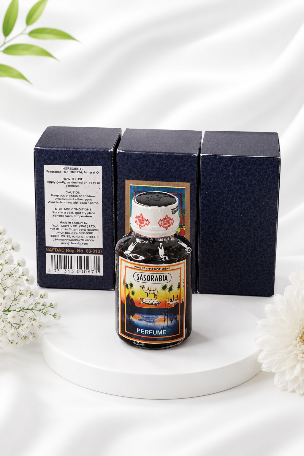 Sasorabia Oil 28ml – Authentic Spiritual Perfume Oil for Love, Attraction & Good Fortune